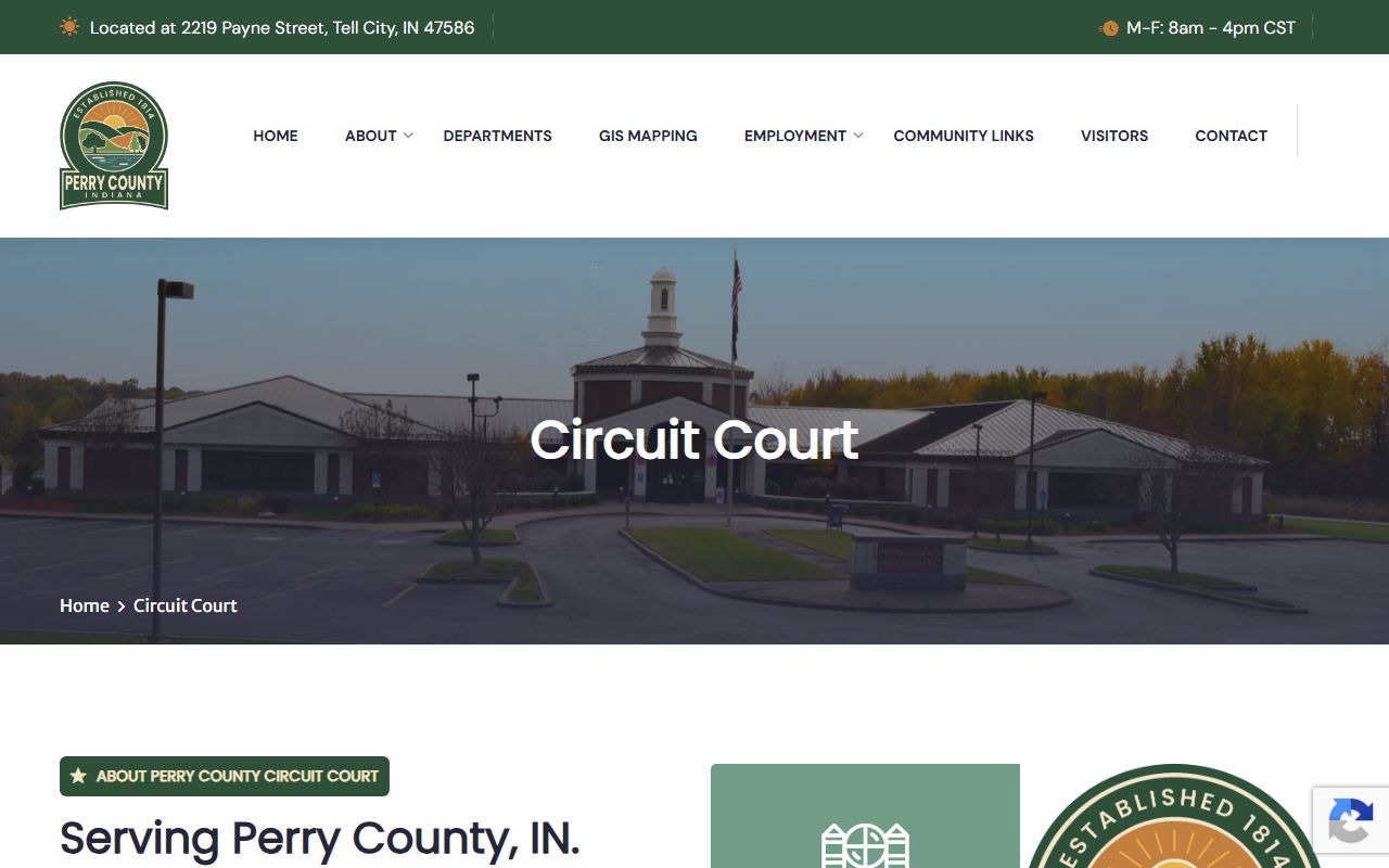 Perry County court records Perry Circuit Court page